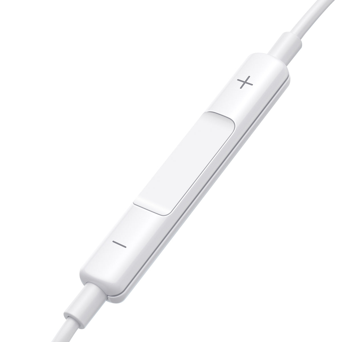 Wired in-ear headphones with 3.5mm mini jack with white remote - Carlat