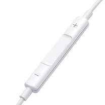Wired in-ear headphones with 3.5mm mini jack with white remote - Carlat