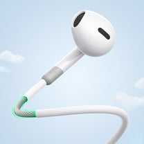 Wired in-ear headphones with 3.5mm mini jack with white remote - Carlat