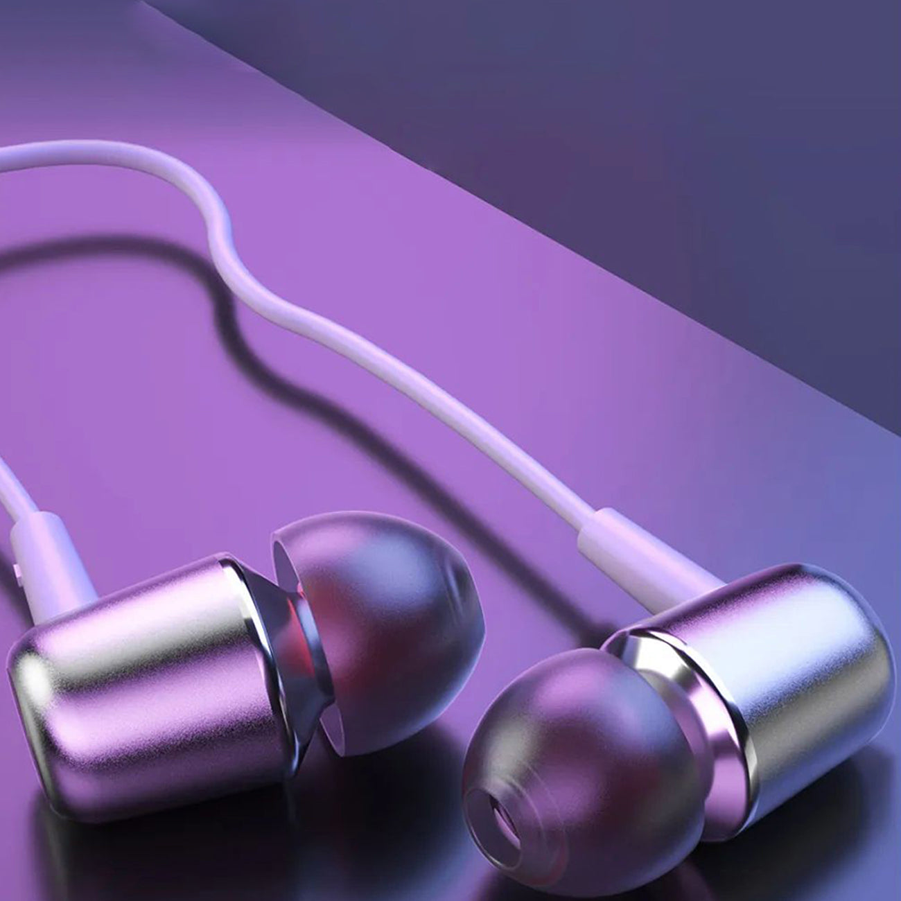 Wired in-ear headphones with microphone and USB-C remote control 1.2 - Carlat