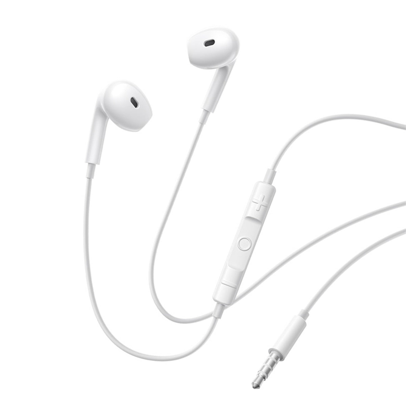 Wired mini jack in-ear headphones - white - Carlat