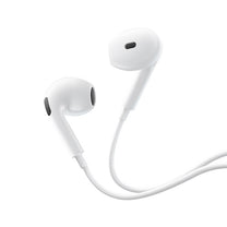 Wired mini jack in-ear headphones - white - Carlat