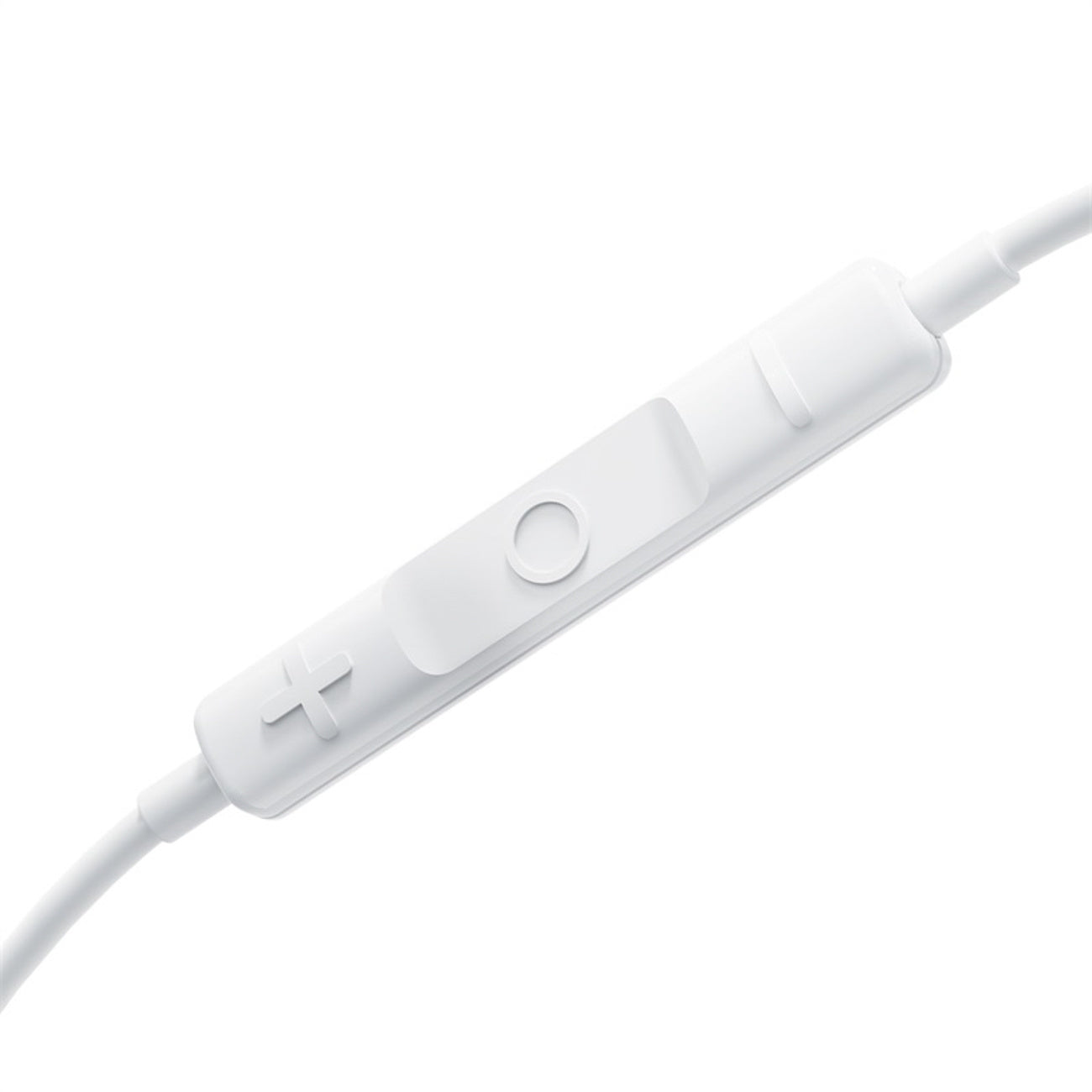 Wired mini jack in-ear headphones - white - Carlat