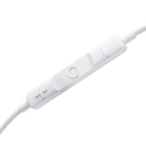 Wired mini jack in-ear headphones - white - Carlat