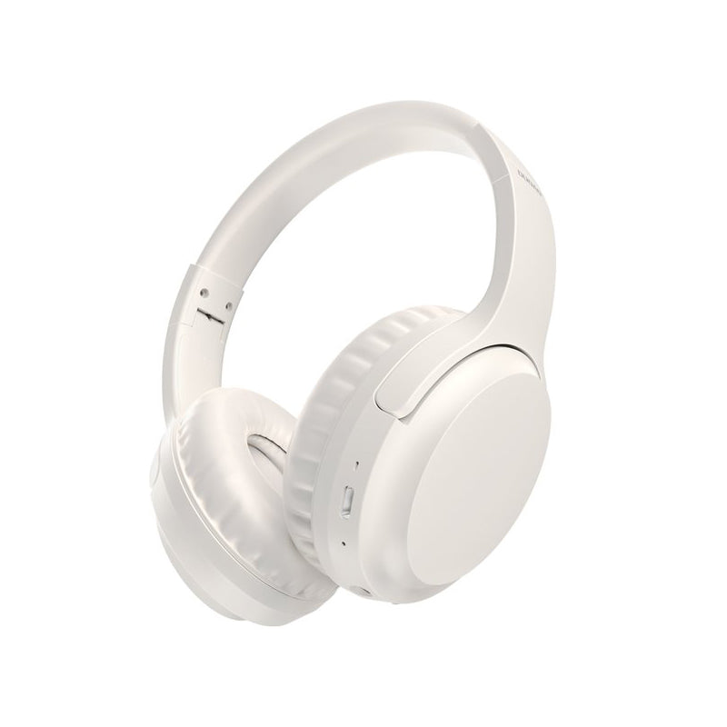 Wireless ANC Bluetooth 5.3 over-ear headphones, white - Carlat