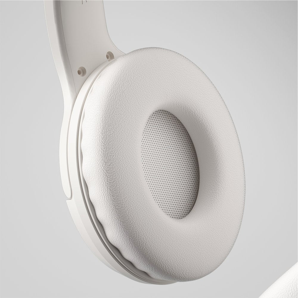 Wireless ANC Bluetooth 5.3 over-ear headphones, white - Carlat