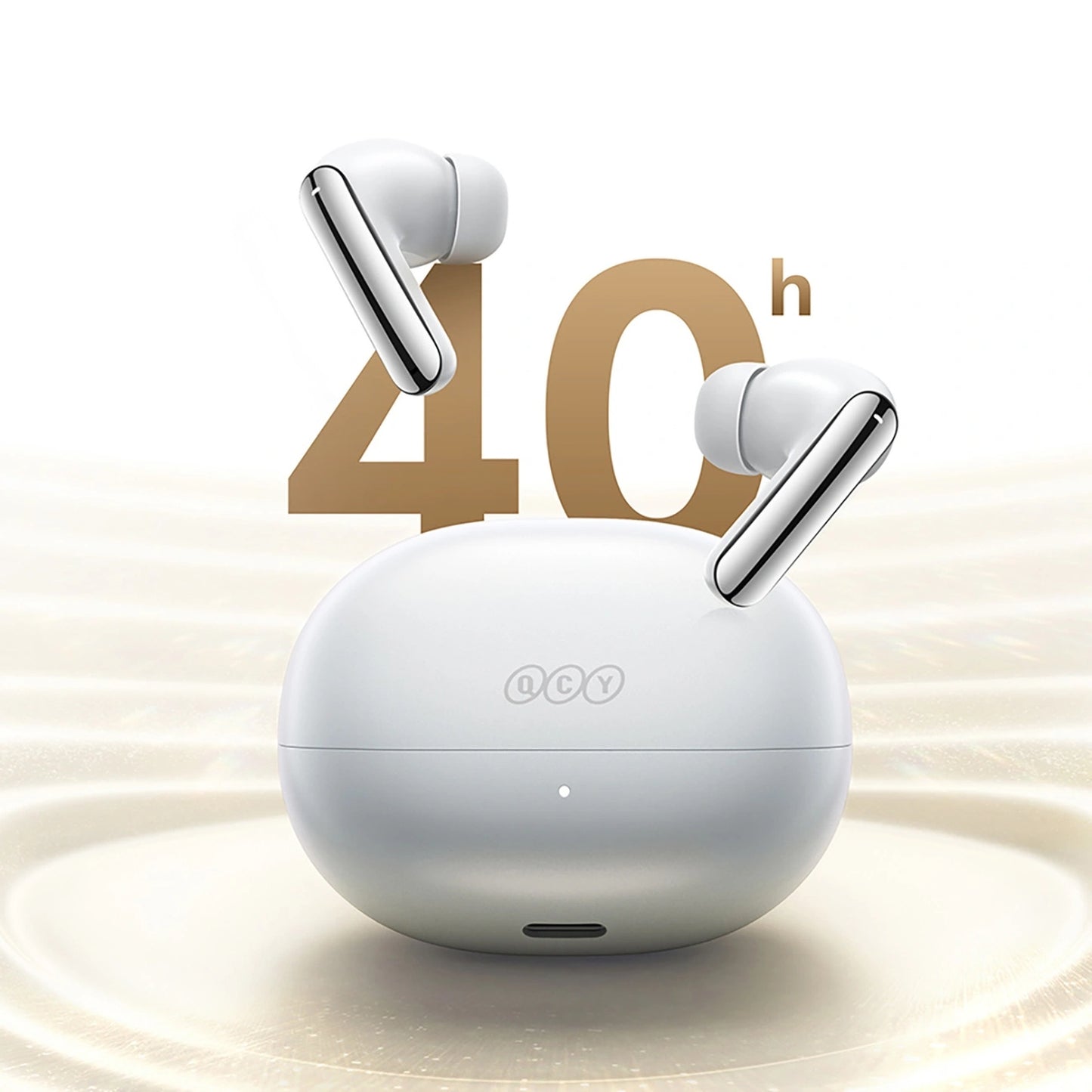Wireless in-ear headphones with ANC noise reduction - white - Carlat