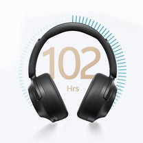 Wireless on-ear headphones with LDAC and ANC noise reduction - Carlat