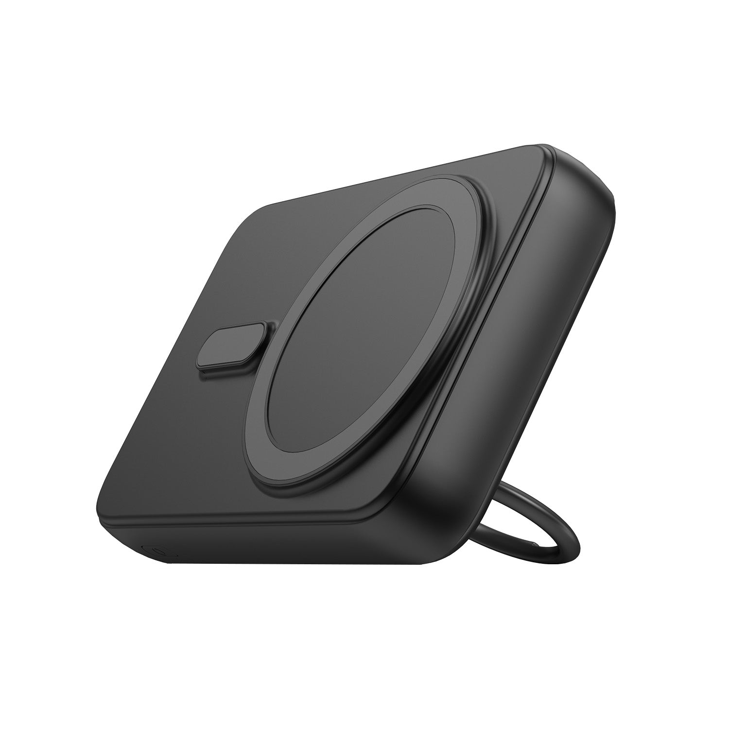 Wireless power bank 10000mAh 20W MagSafe with stand + USB-C cable black - Carlat