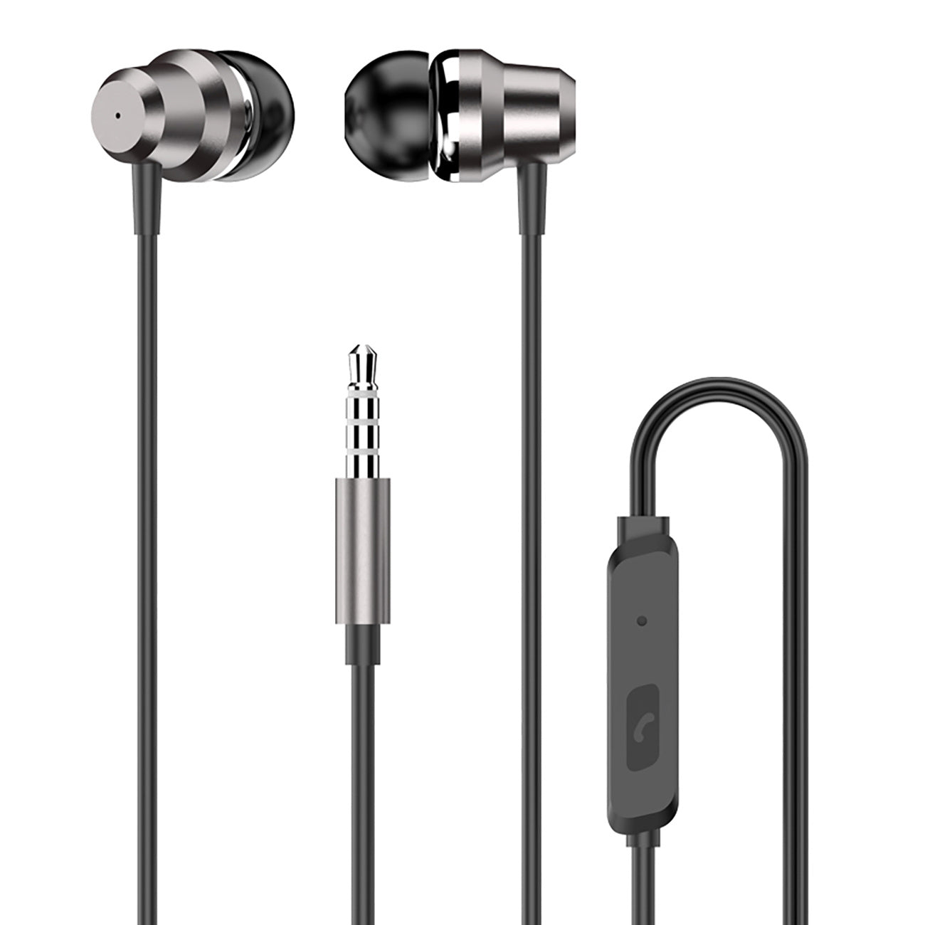 X10PRO in-ear wired headphones with 3.5mm mini jack - black - Carlat