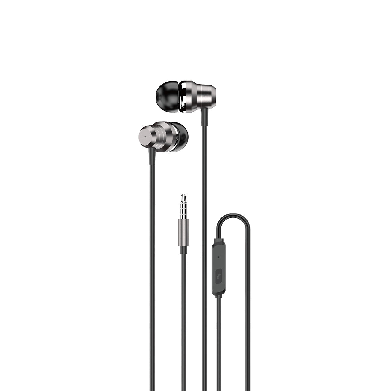 X10PRO in-ear wired headphones with 3.5mm mini jack - black - Carlat