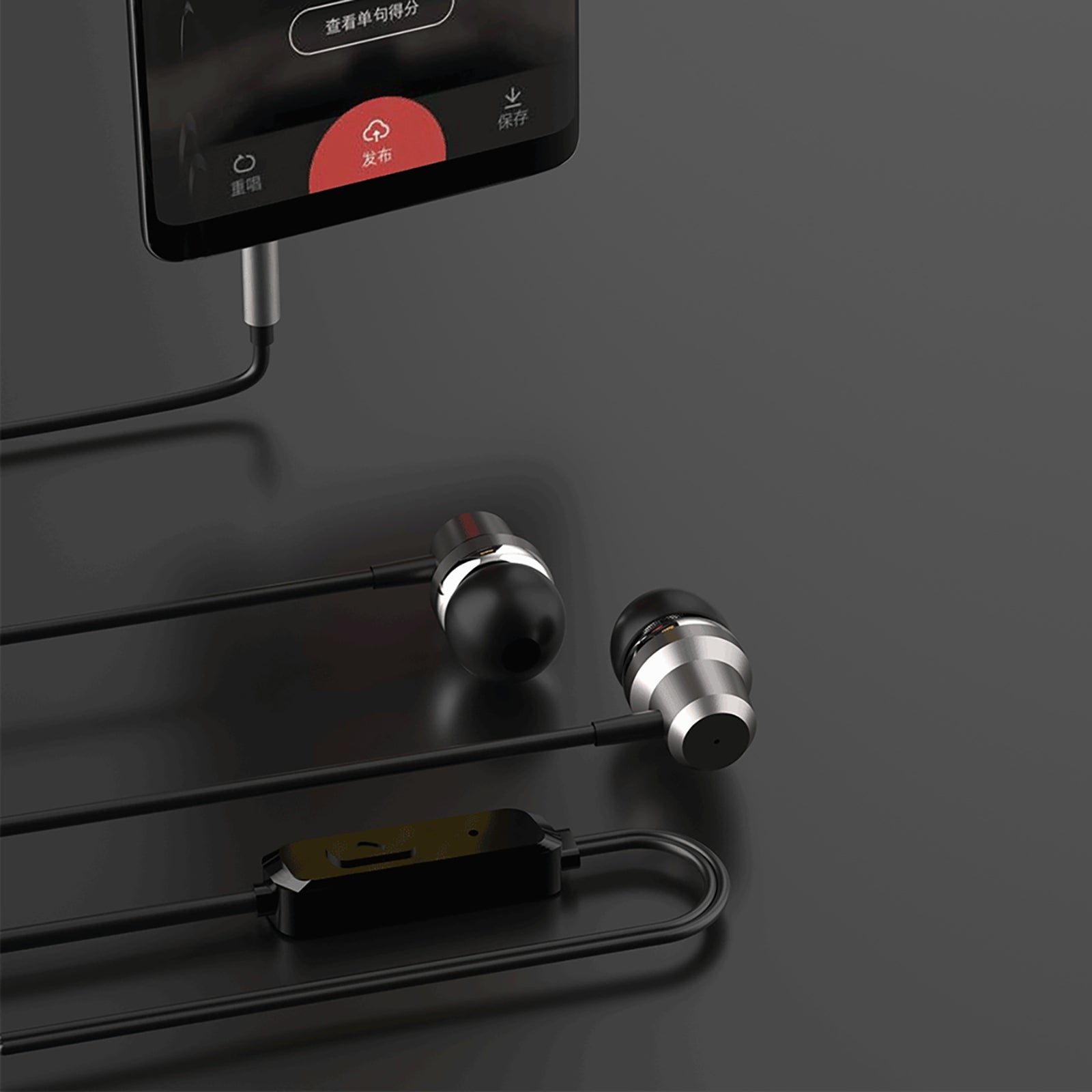 X10PRO in-ear wired headphones with 3.5mm mini jack - black - Carlat