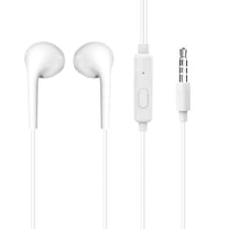 X10S in-ear wired headphones 3.5mm mini jack 1.15m - white - Carlat