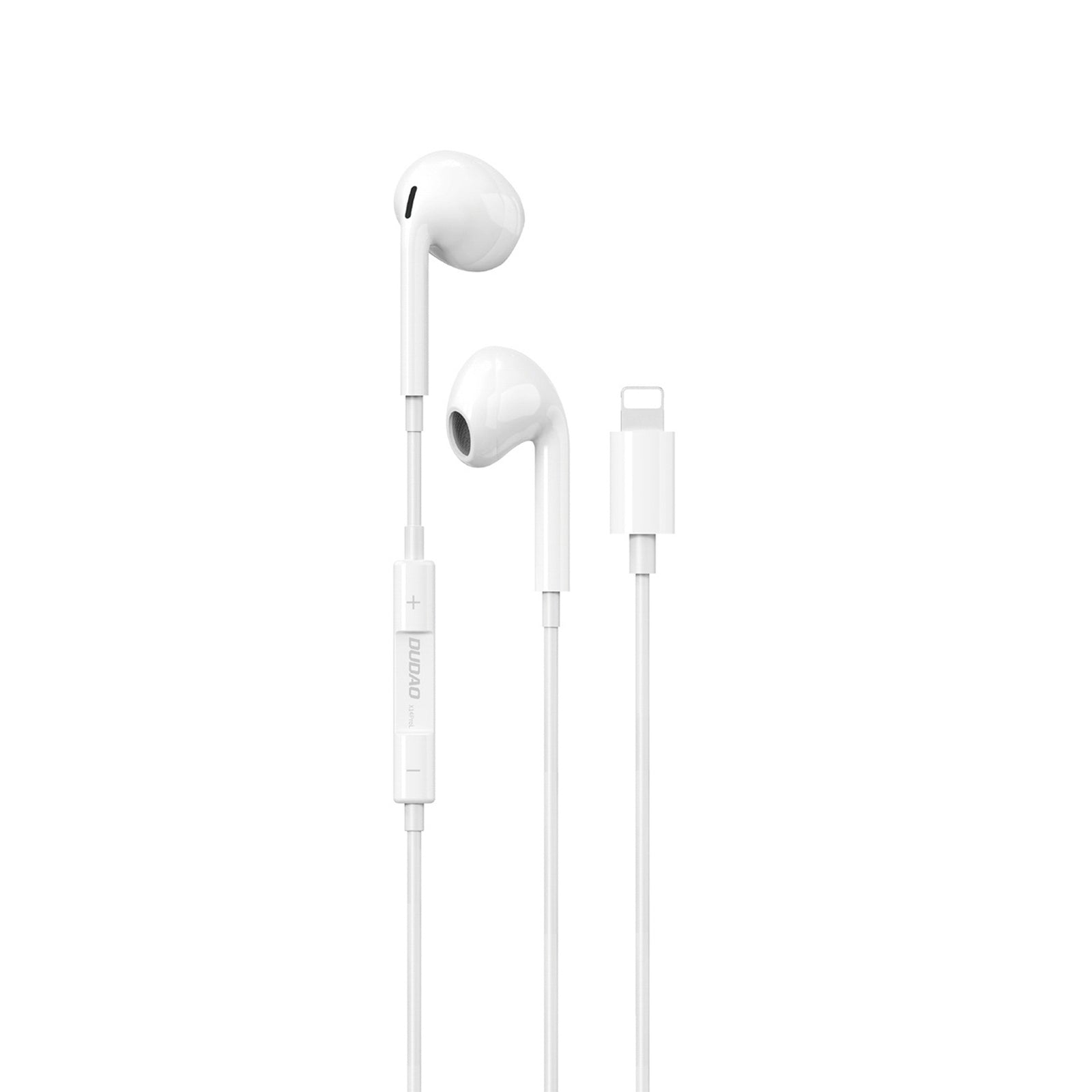 X14PROL-W1 iPhone Lightning wired in-ear headphones - white - Carlat