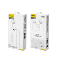 X14PROL-W1 iPhone Lightning wired in-ear headphones - white - Carlat