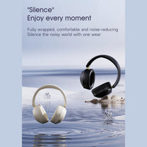 X22 Max Bluetooth ANC wireless over-ear headphones - beige - Carlat