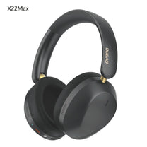 X22 Max Bluetooth ANC wireless over-ear headphones - black - Carlat