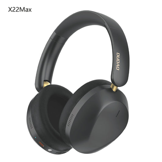 X22 Max Bluetooth ANC wireless over-ear headphones - black - Carlat