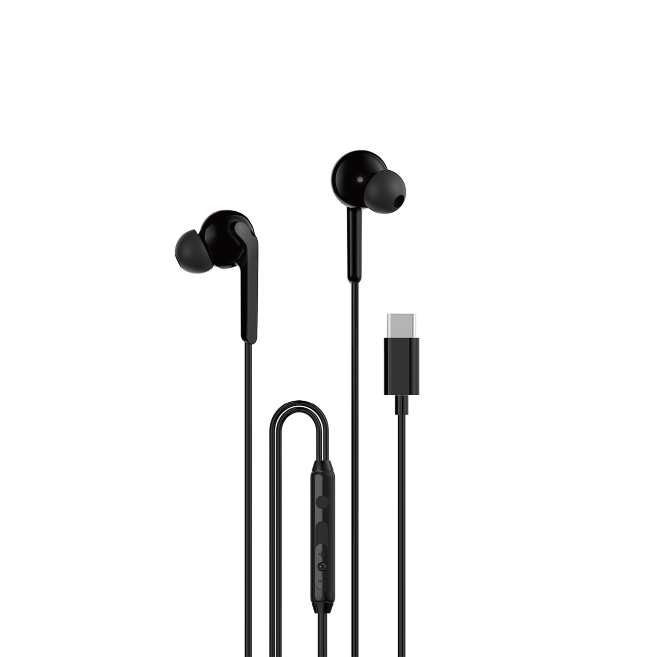 X3C+ in-ear wired headphones with microphone and USB-C remote control - Carlat
