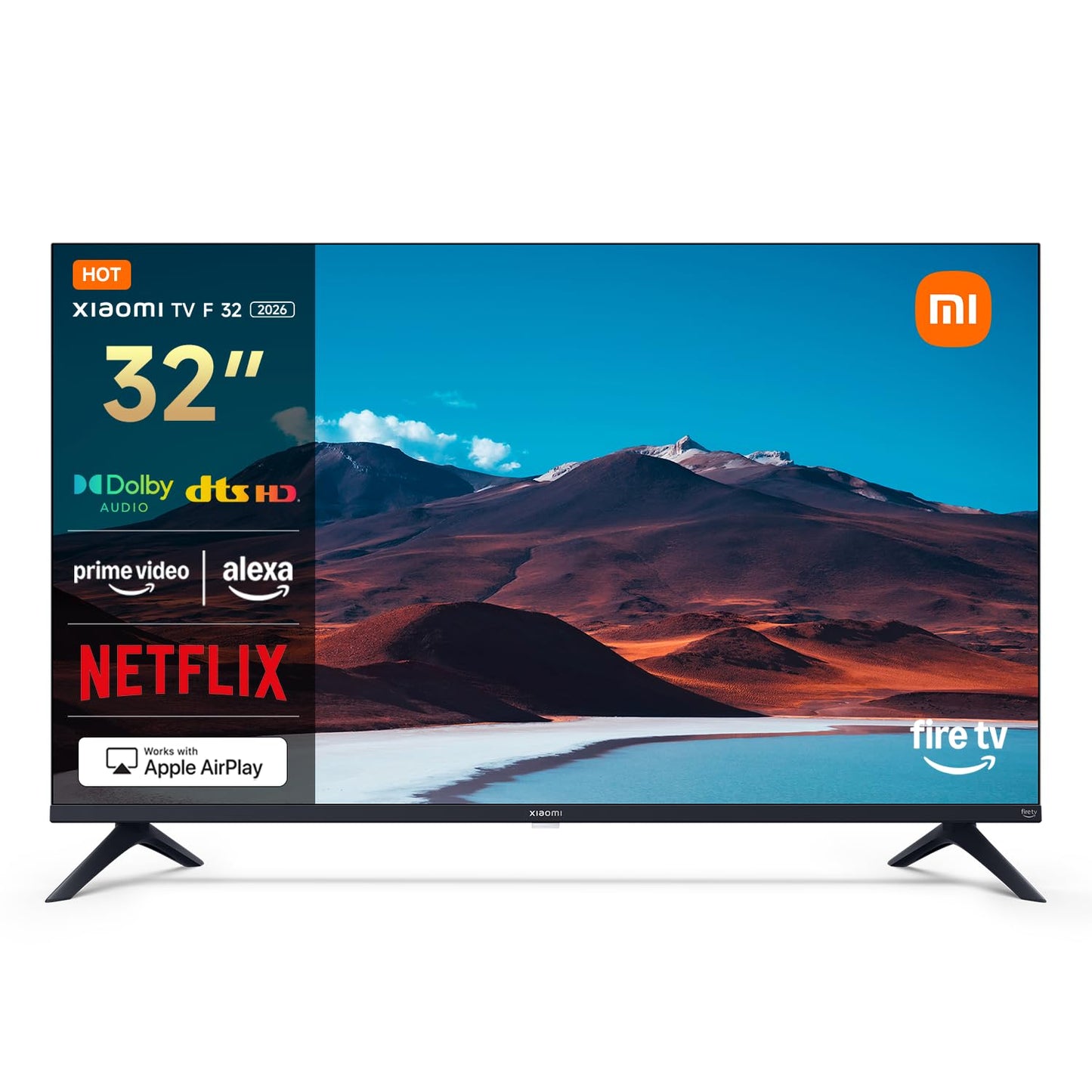 Xiaomi 32" Smart Fire TV with Dolby Audio, Alexa & Apple AirPlay - Carlat