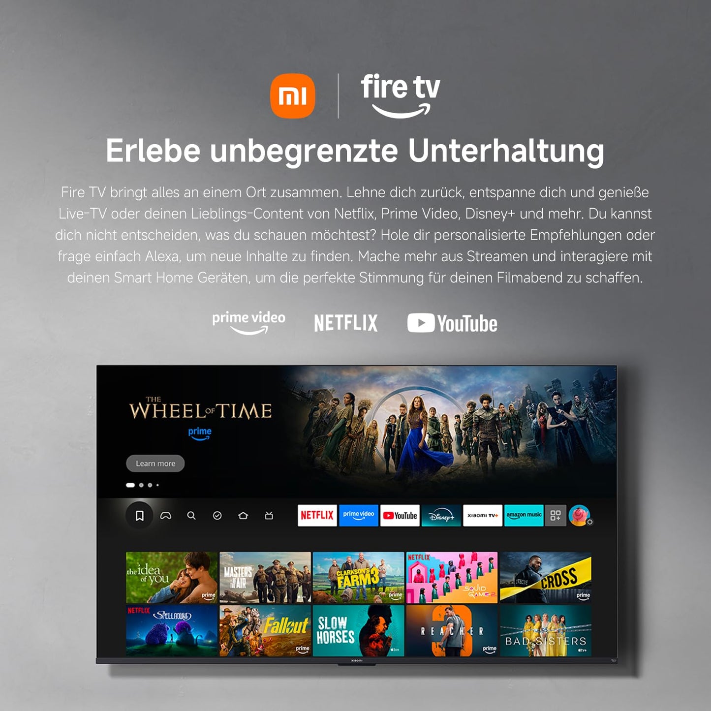 Xiaomi 32" Smart Fire TV with Dolby Audio, Alexa & Apple AirPlay - Carlat