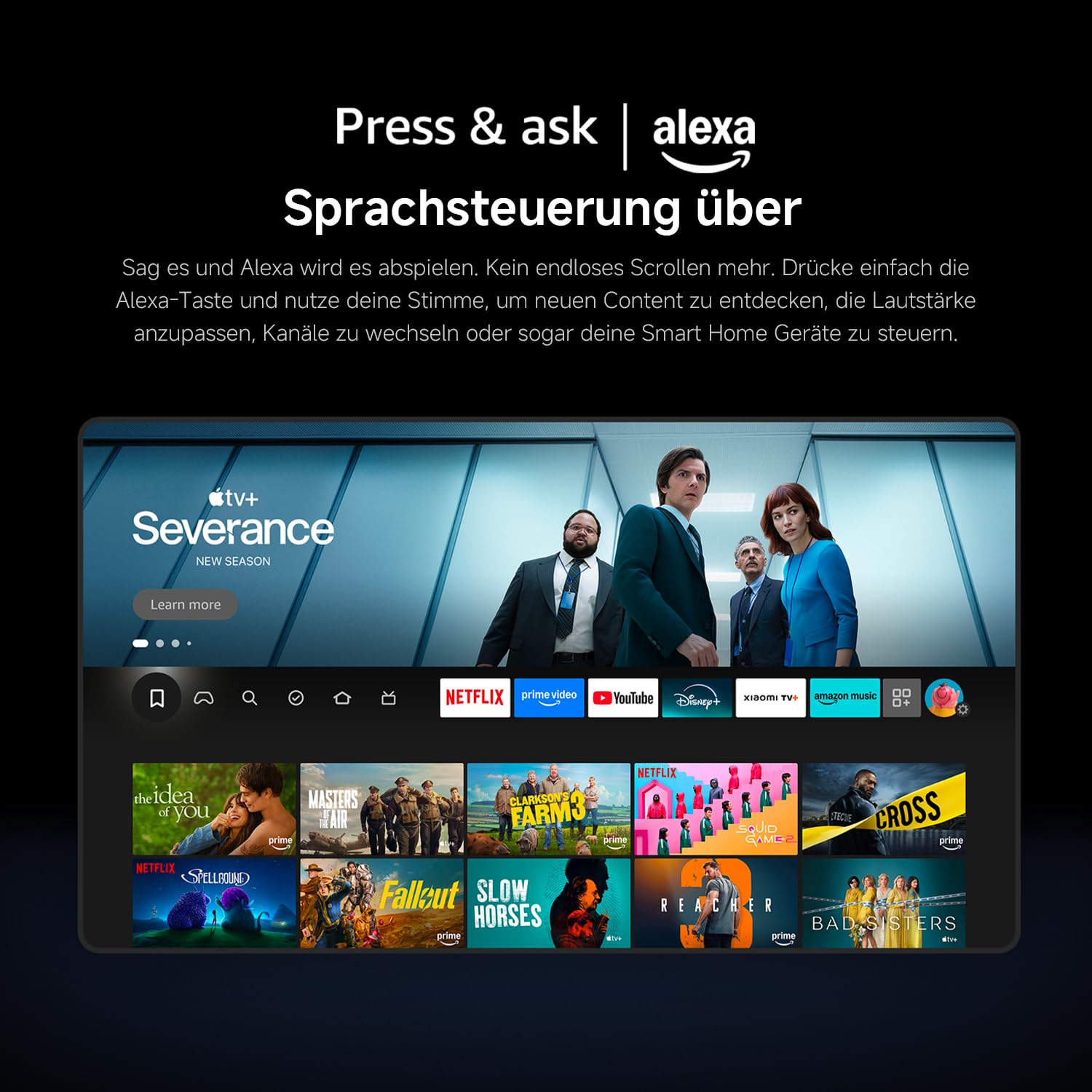 Xiaomi 32" Smart Fire TV with Dolby Audio, Alexa & Apple AirPlay - Carlat