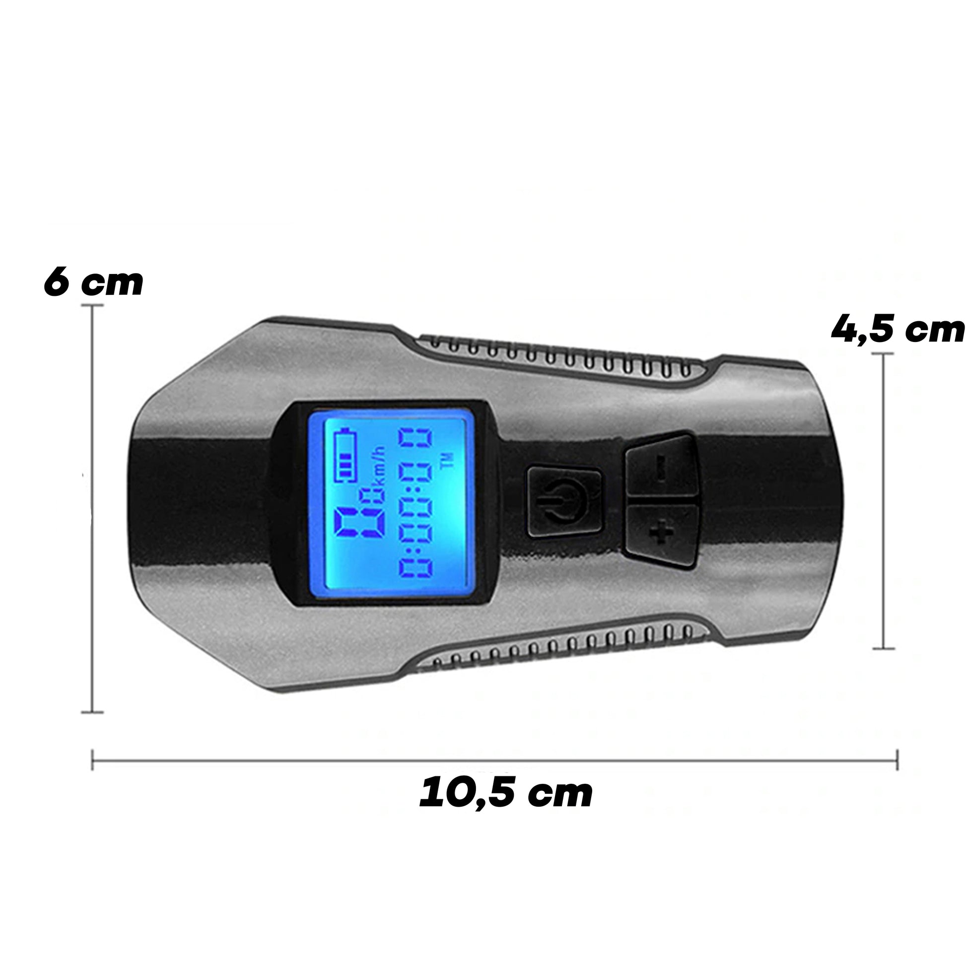 RTO LED Bike Light with Odometer, Bell, Kilometer Counter, Speedometer, and USB - S092 – image 4