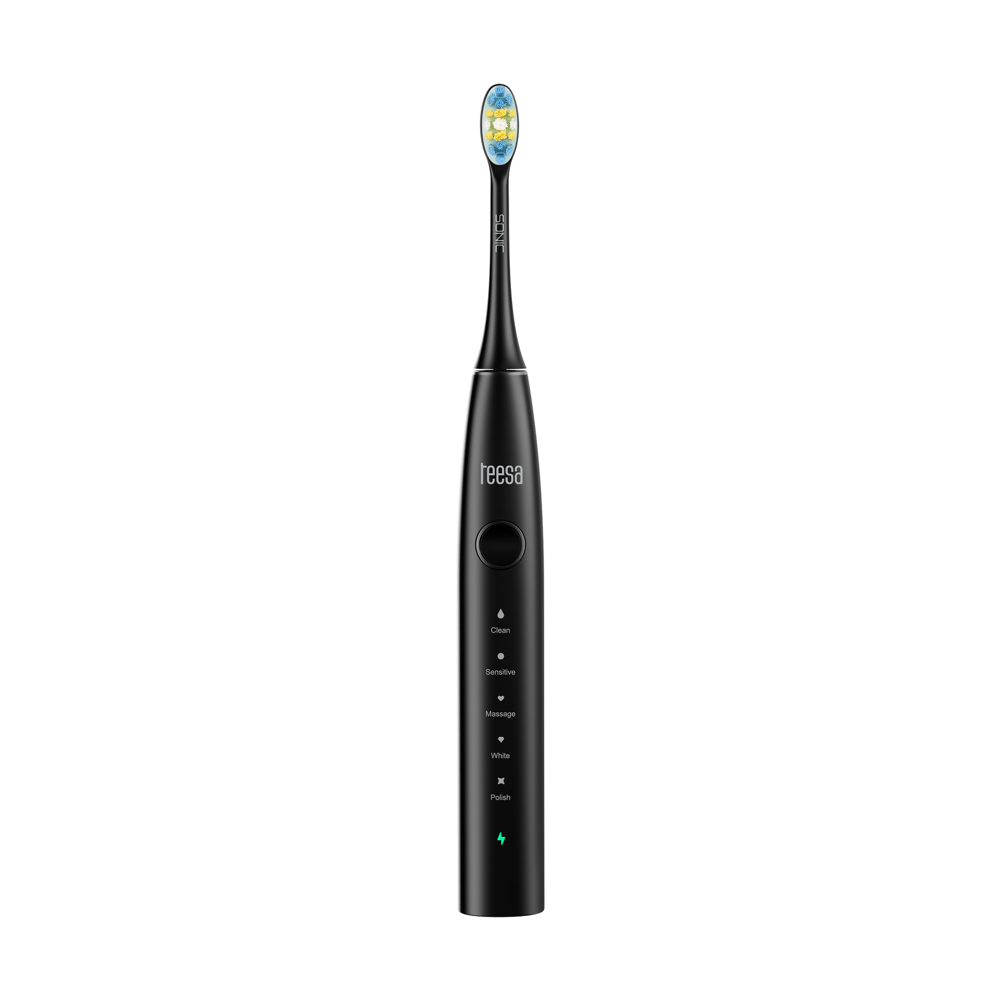 Teesa TEESA SONIC 2 Sonic Toothbrush, Black, 5 Modes, Travel Case, USB Type-C – image 2