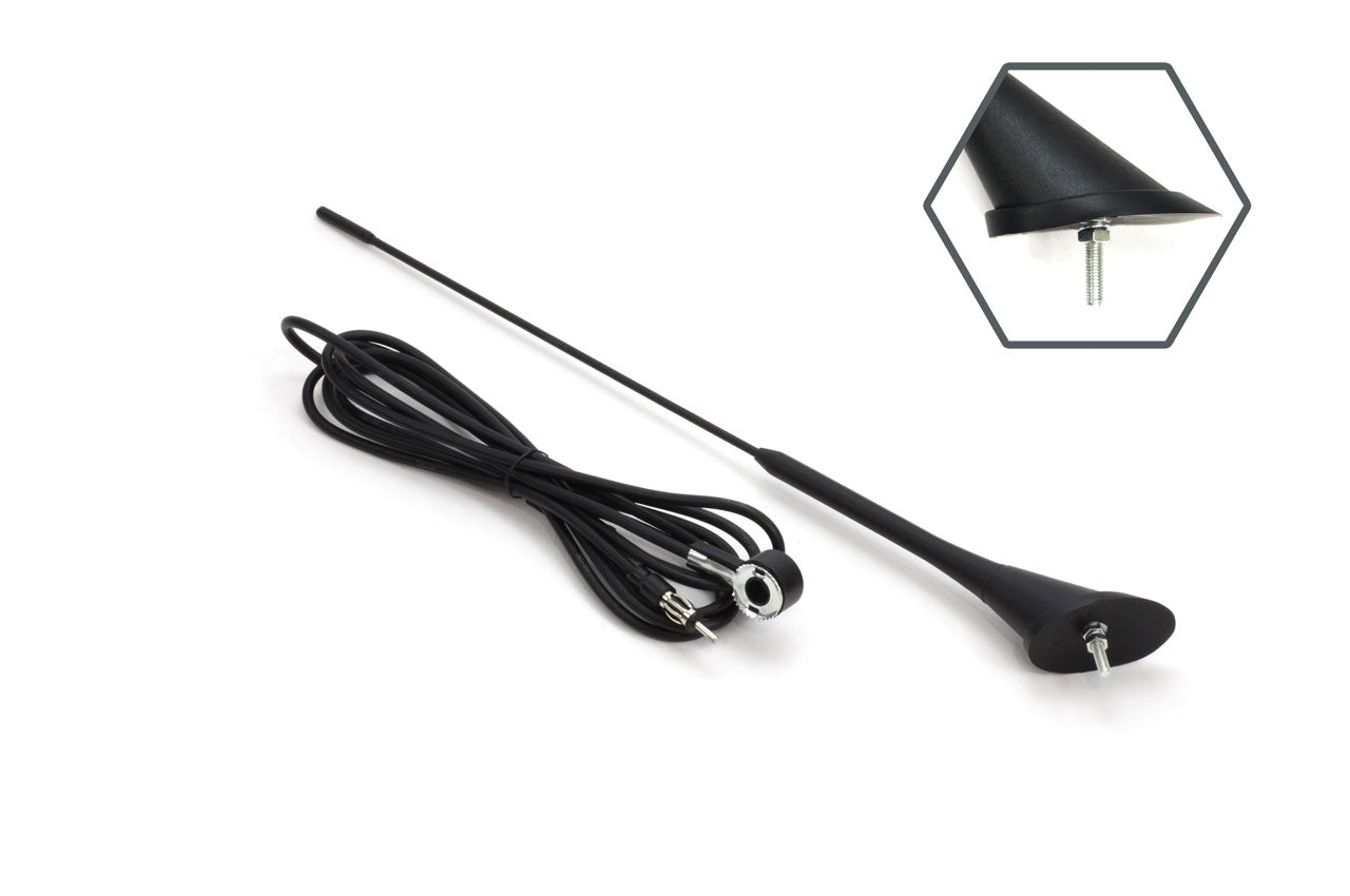 AMiO Radio-controlled, electric, telescopic, and – 40 cm Car Antenna ant07 amio-01507 – image 2