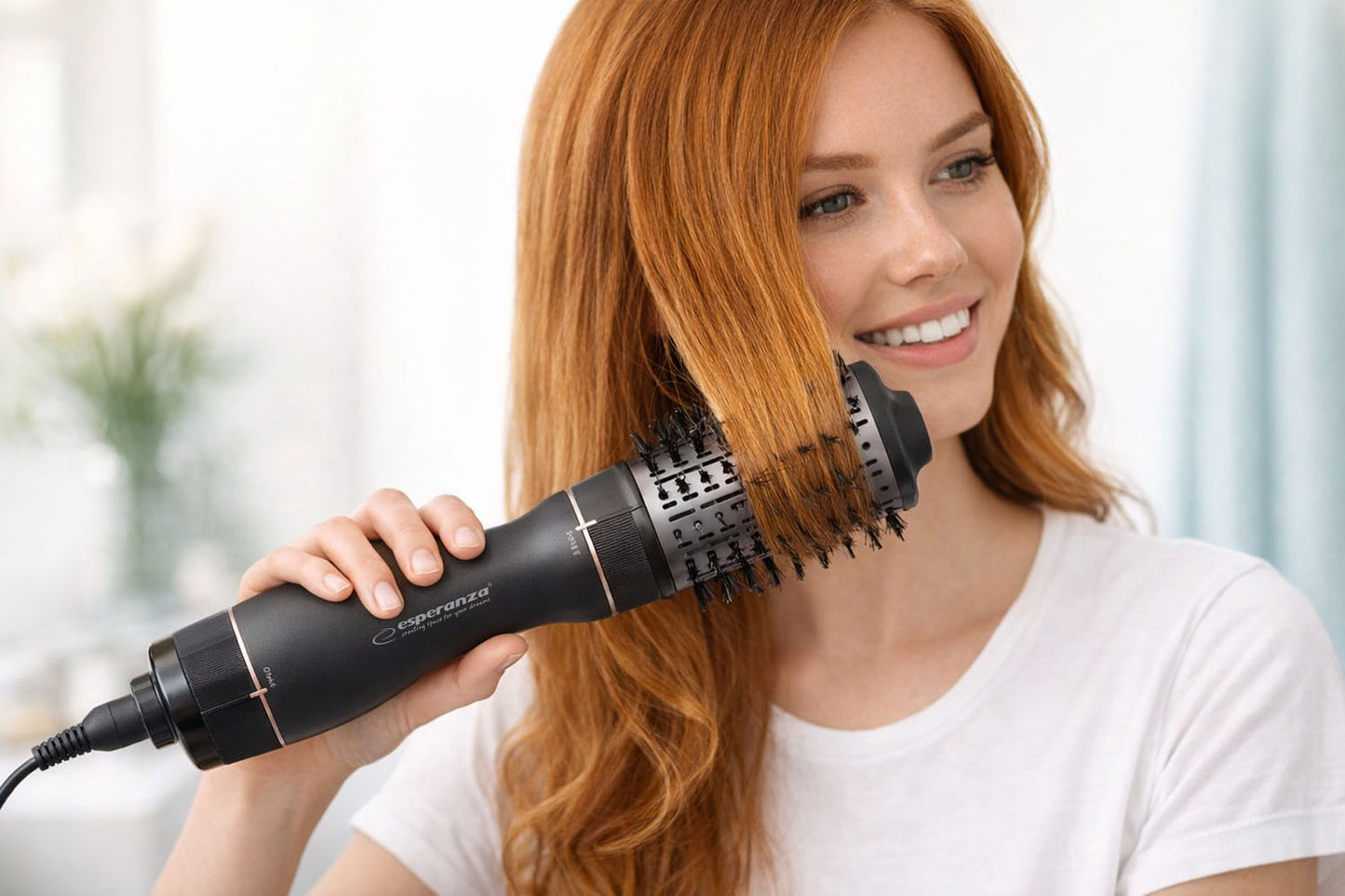 Esperanza Curling – EBL015 Esperanza Claudia Oval Curling and Drying Hair Styler – image 8