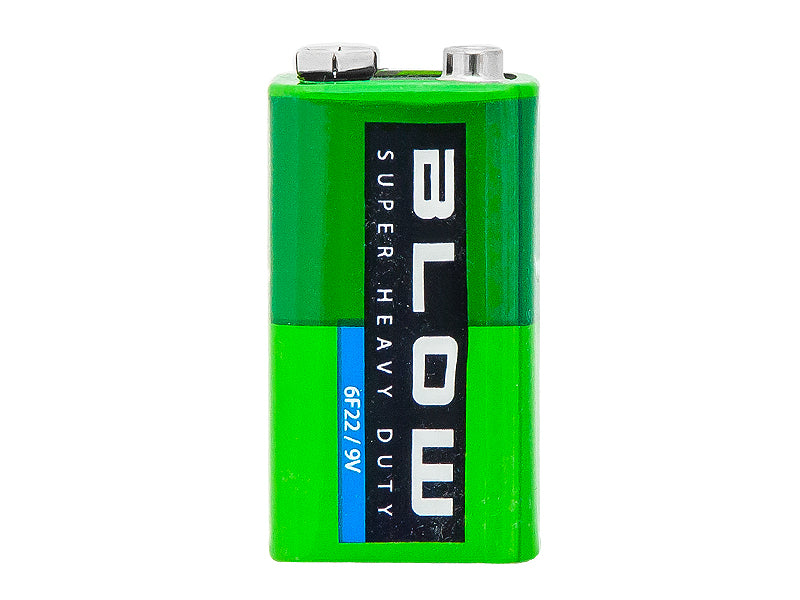 Blow Alkaline, coin-cell – 82-509# Blow Super Heavy Duty 9V 6F22 Battery