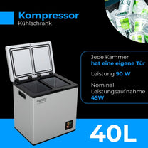 ADLER Travel refrigerators and coolers – AD 8081 Tourist compressor refrigerator 40l – image 12