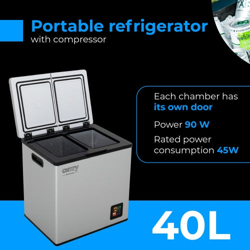 ADLER Travel refrigerators and coolers – AD 8081 Tourist compressor refrigerator 40l – image 13
