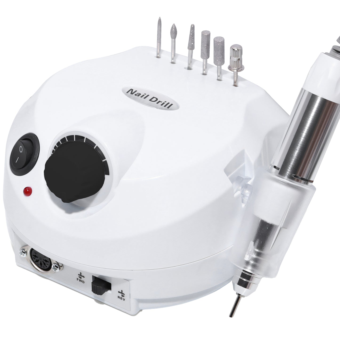 RTO Nail Drill for Manicure, Pedicure, Gel, and Hybrid Nails, 65W High-Power + Bit Set - UR188 – image 2