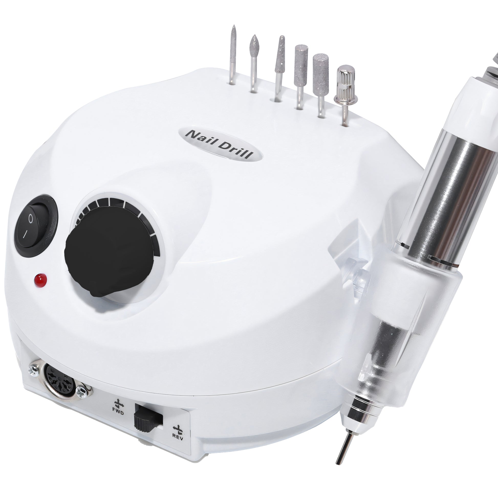 RTO Nail Drill for Manicure, Pedicure, Gel, and Hybrid Nails, 65W High-Power + Bit Set - UR188 – image 2
