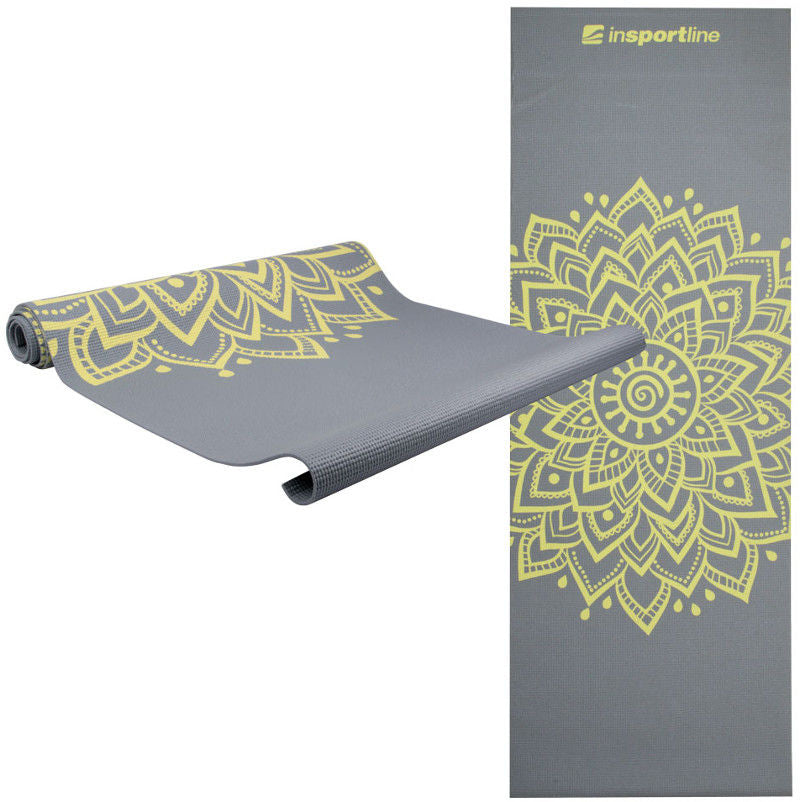 Yoga Mat inSPORTline Spirit - Grey