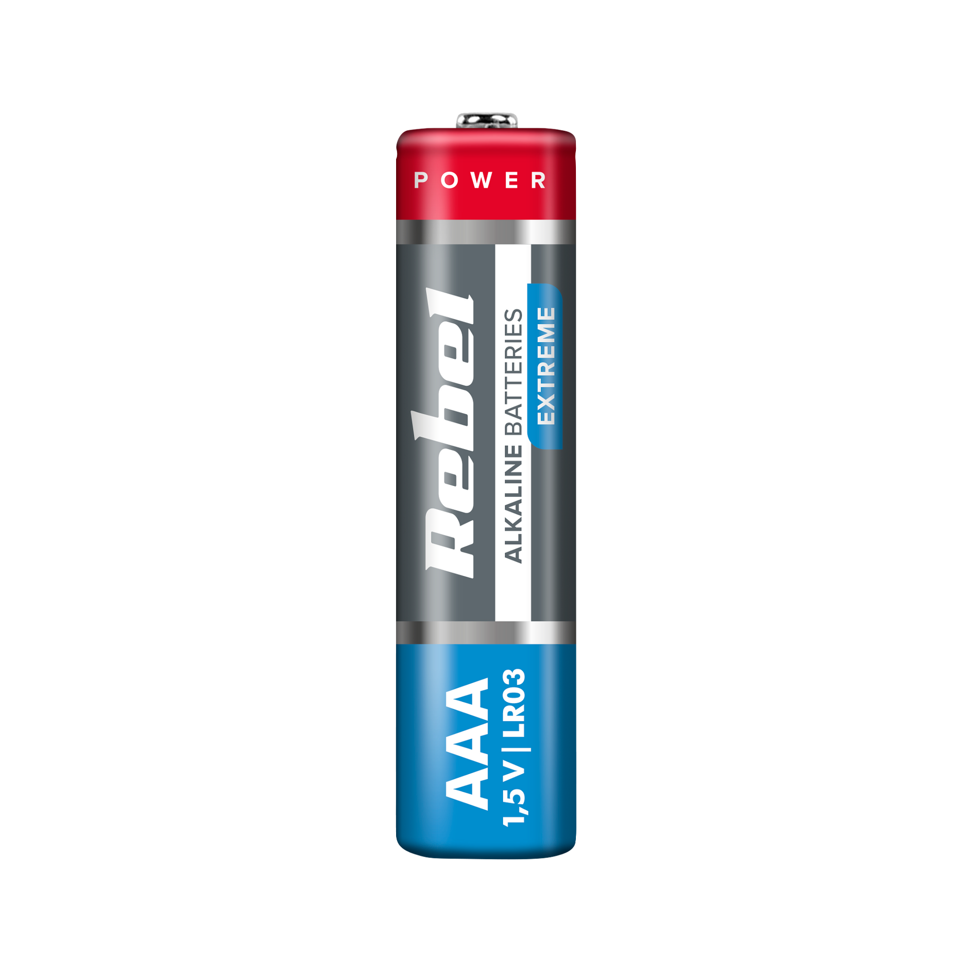 Rebel Alkaline, coin-cell – REBEL EXTREME LR03 Alkaline Batteries, 2 per pack – image 2