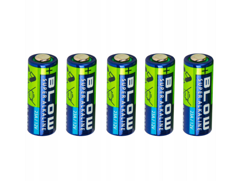 Blow 82-665# 12V 23A "blow" batteries for alarm remote control, 5-pack