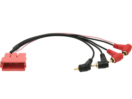 Blow ISO Connectors – 0563# Iso Mini 4xRCA Socket (Audi, VW, Skoda)