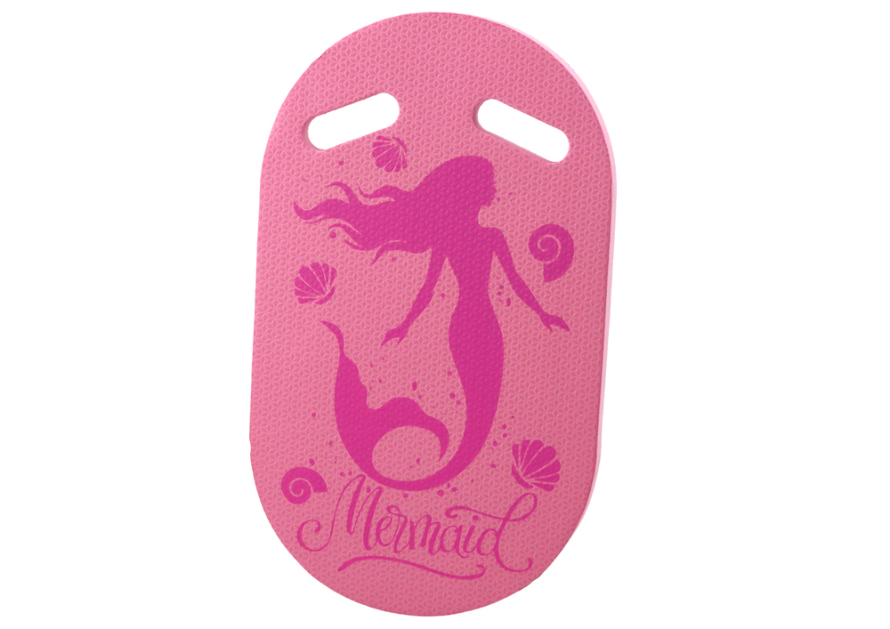 LEAN TOYS Inflatable boats, kayaks, small – Pink Mermaid Foam Swimming Training Board – image 2