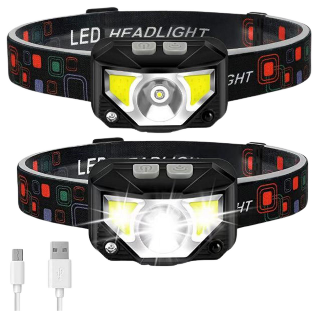 LEAN Flashlights – LED Headlamp with Motion Sensor and 6 Lighting Modes – image 2