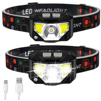 LEAN Flashlights – LED Headlamp with Motion Sensor and 6 Lighting Modes – image 2