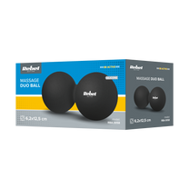 Rebel Duoball Double Massage Ball, 6.2 cm, black, silicone, REBEL ACTIVE – image 3
