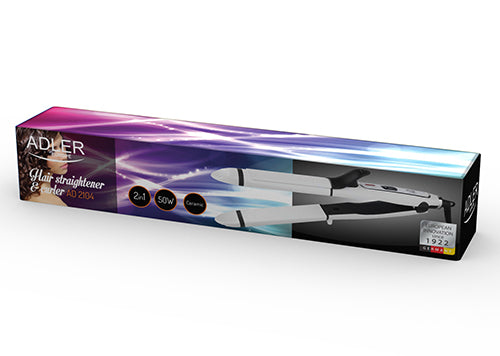 ADLER Hair Straighteners – AD 2104 2-in-1 Ceramic Hair Straightener – image 13