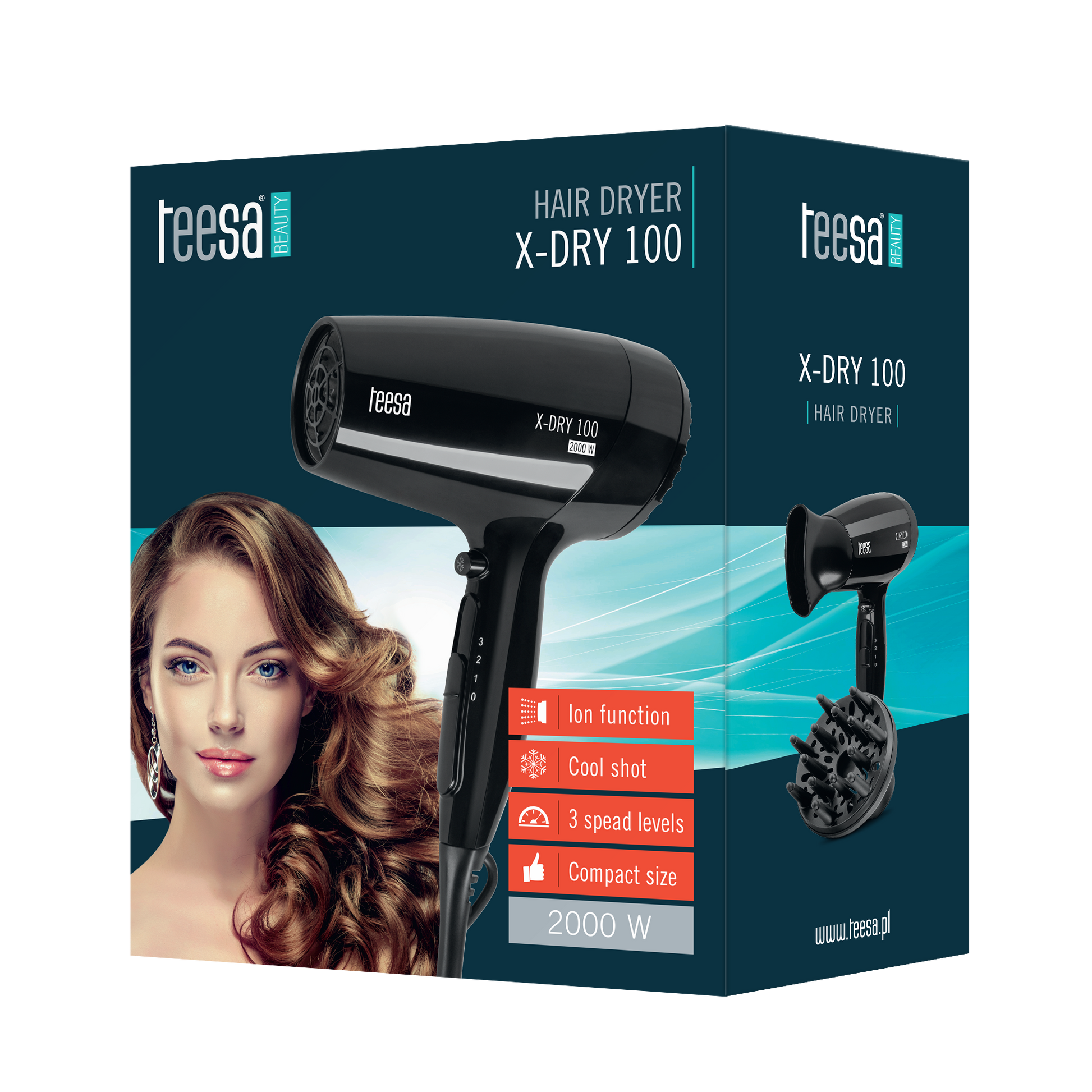 Teesa Hair Dryers – X-DRY 300 2200W Hair Dryer – image 9