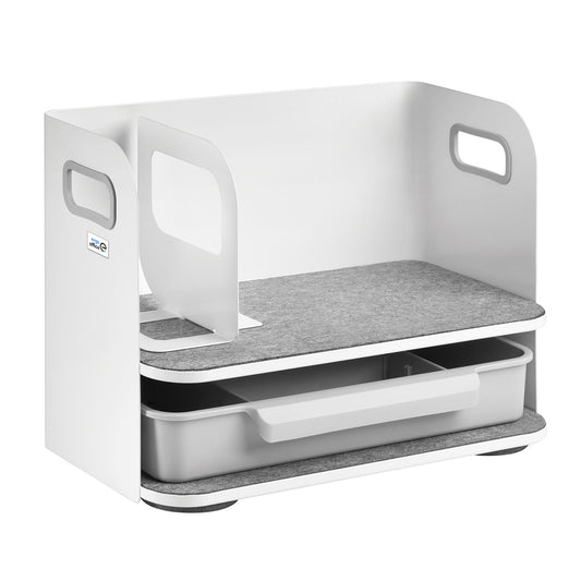 Ergo Office Ergo Office Desk Organizer with Drawer, White, max. 10 kg, ER-440
