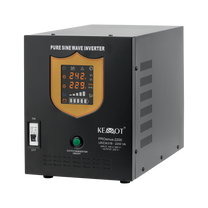 Kemot KEMOT PROsinus-2200 Uninterruptible Power Supply (UPS) — a power converter with a pure sine wave output and a charging function — 12V, 230V, 2200VA/1600W — black