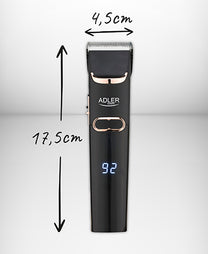 ADLER Hair Clippers – AD 2832 Hair Clipper with Ceramic Blade – image 6