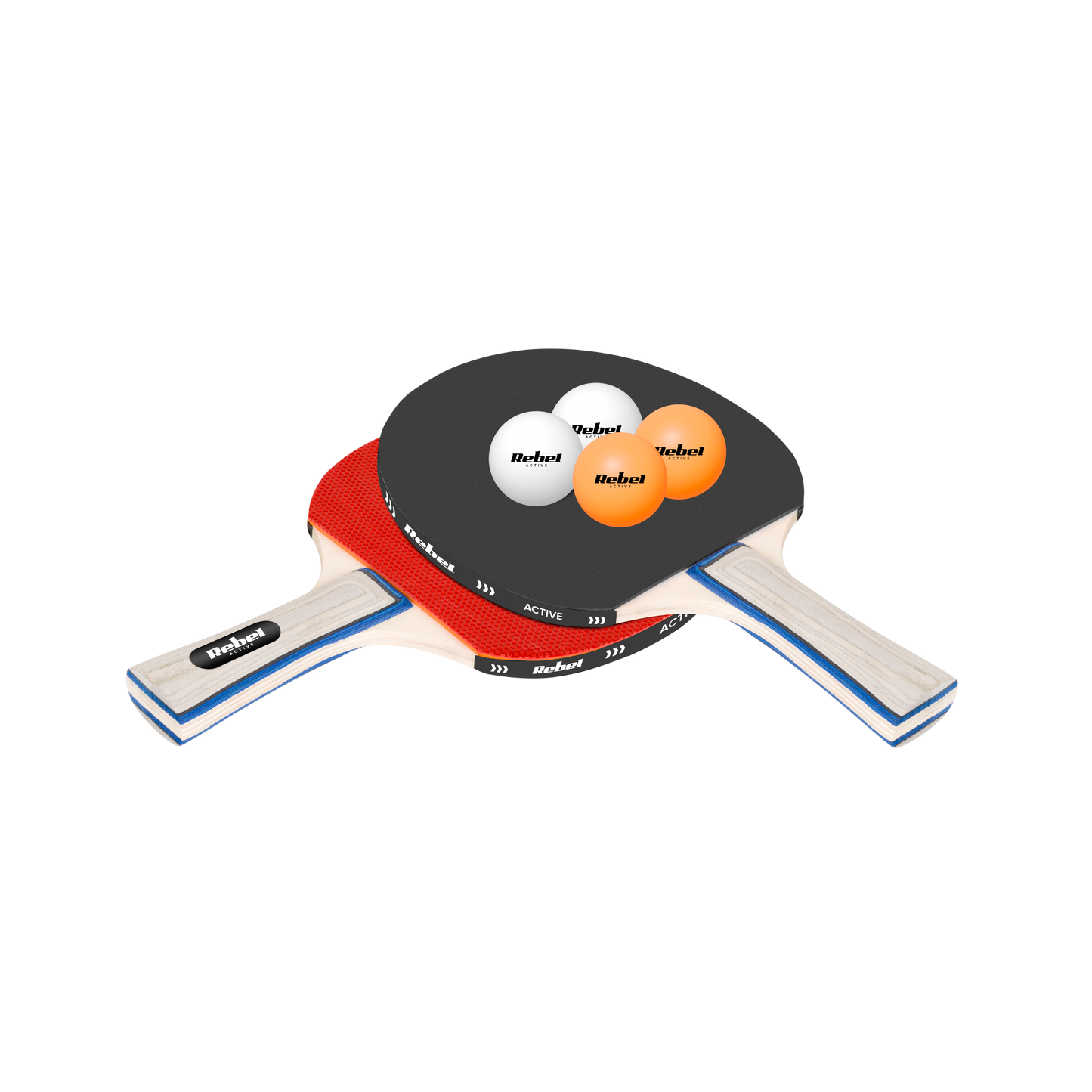 Rebel Table and lawn tennis – REBEL ACTIVE table tennis racket set