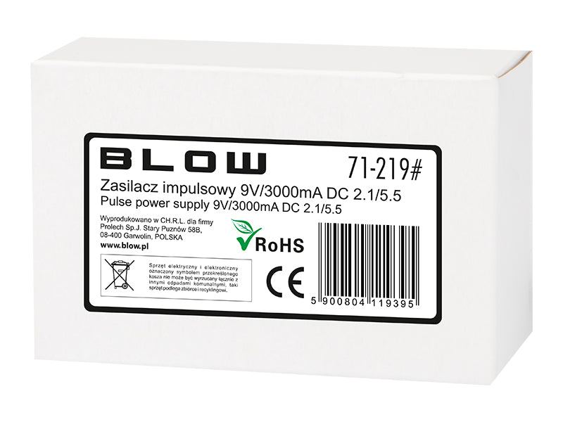 Blow Switching, industrial, antenna, and – 71-219# 9V/3000mA Switching Power Supply, 2.1/5.5 – image 2